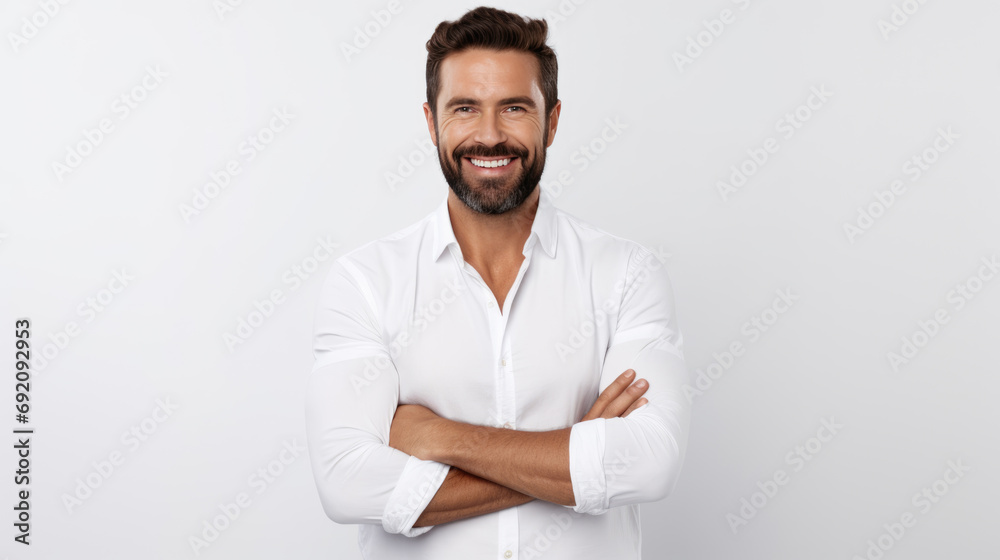 Portrait of a young and successful businessman Portrait of a young and successful businessman