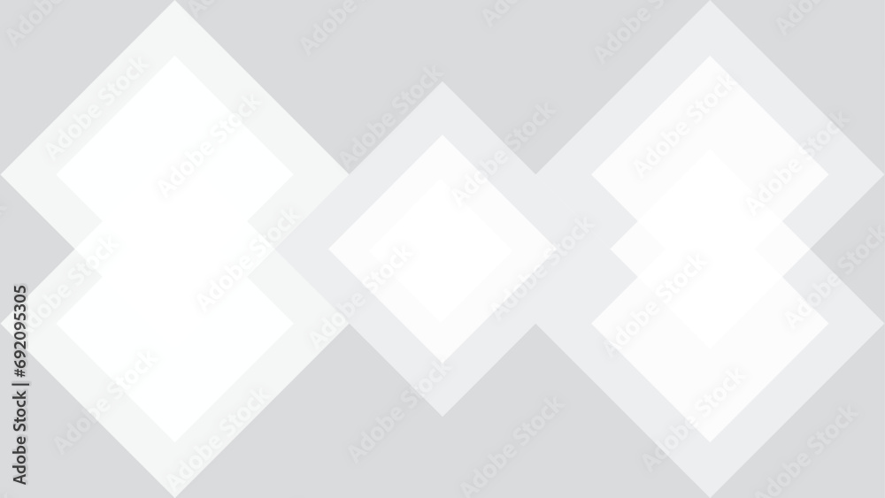 Obraz premium Vector Abstract Elegant white and grey Background. Abstract white Pattern. Squares Texture