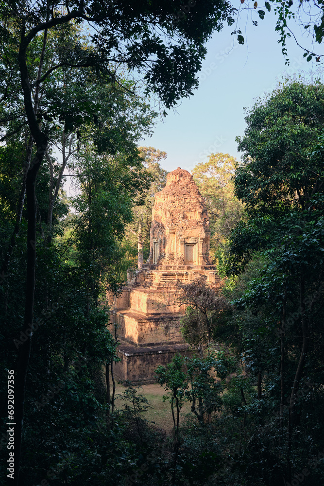 ruins of the temple