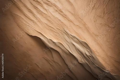 A close-up of a textured plaster wall, exhibiting the subtle nuances of its surface under the soft glow of evening light.