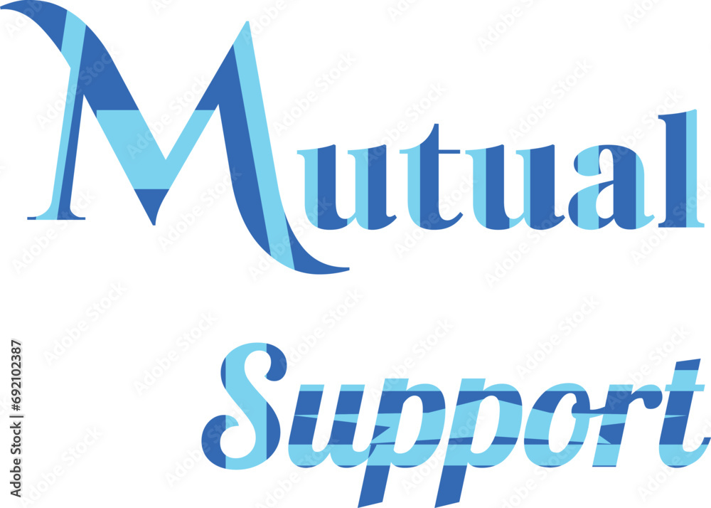 Mutual Support Shirt Design for Collaborative Style , Quate of Mutual Support Design