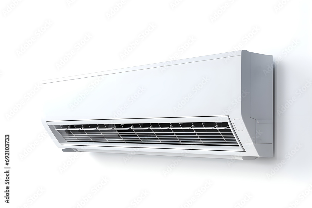 Air conditioner isolated on white background Air conditioner isolated on white background