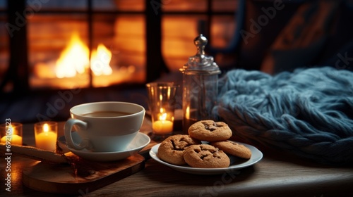 Wallpaper Mural coffee cup with steam coming out of it at a tea shop Torontodigital.ca