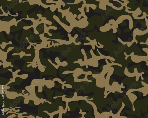 Camouflage Seamless Vector. Seamless Spot. Digital Brown Camouflage. Grey Camo Paint. Fabric Woodland Camouflage. Abstract Camo Paint. Beige Repeat Pattern. Army Khaki Canvas. Hunter Grey Pattern.