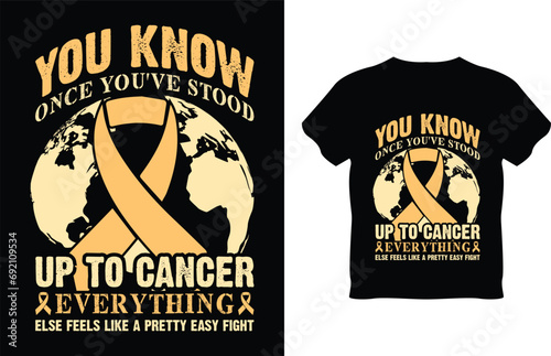 Vector in a world where be anything be kind breast cancer awareness t-shirt design premium vector