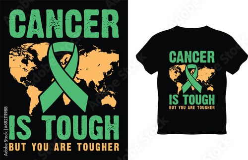 Vector in a world where be anything be kind breast cancer awareness t-shirt design premium vector