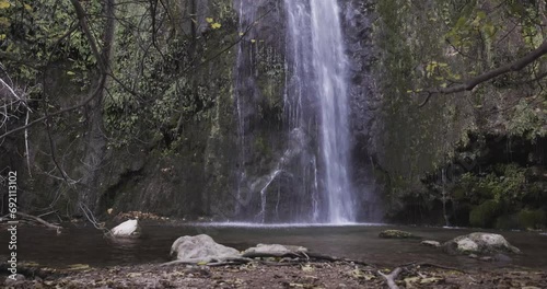 El Chorrador del Bosque waterfall, Millares (Valencia) Spain photo