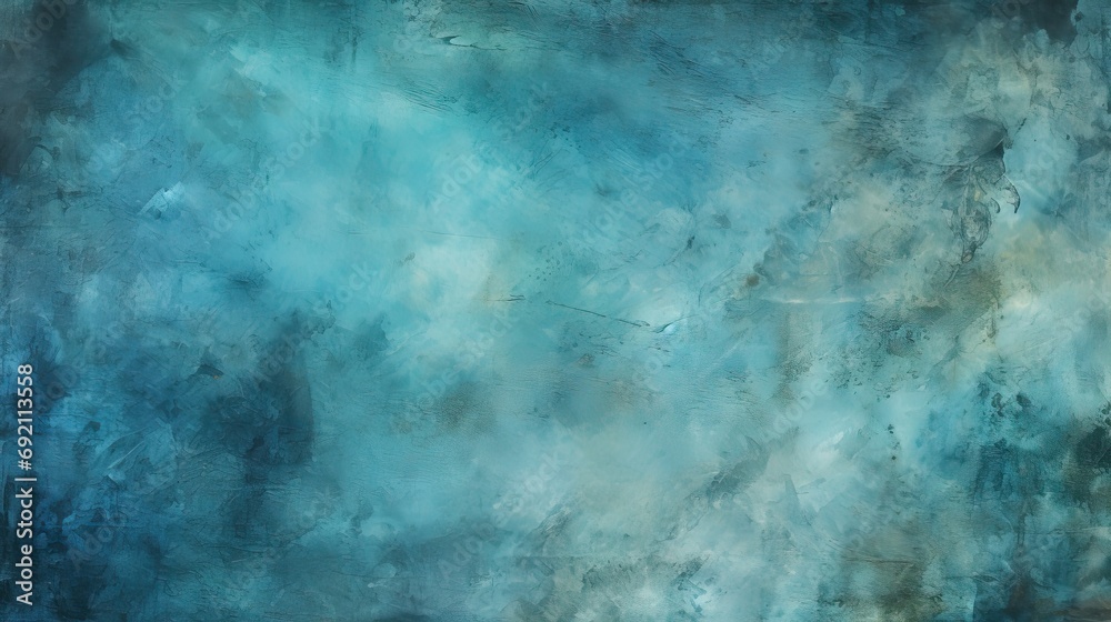 Obraz premium Beautiful Grunge Background in Oceanic Shade