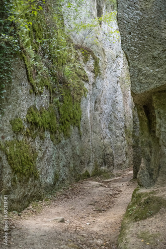 Vie Cave trail, Pitigliano, Italy