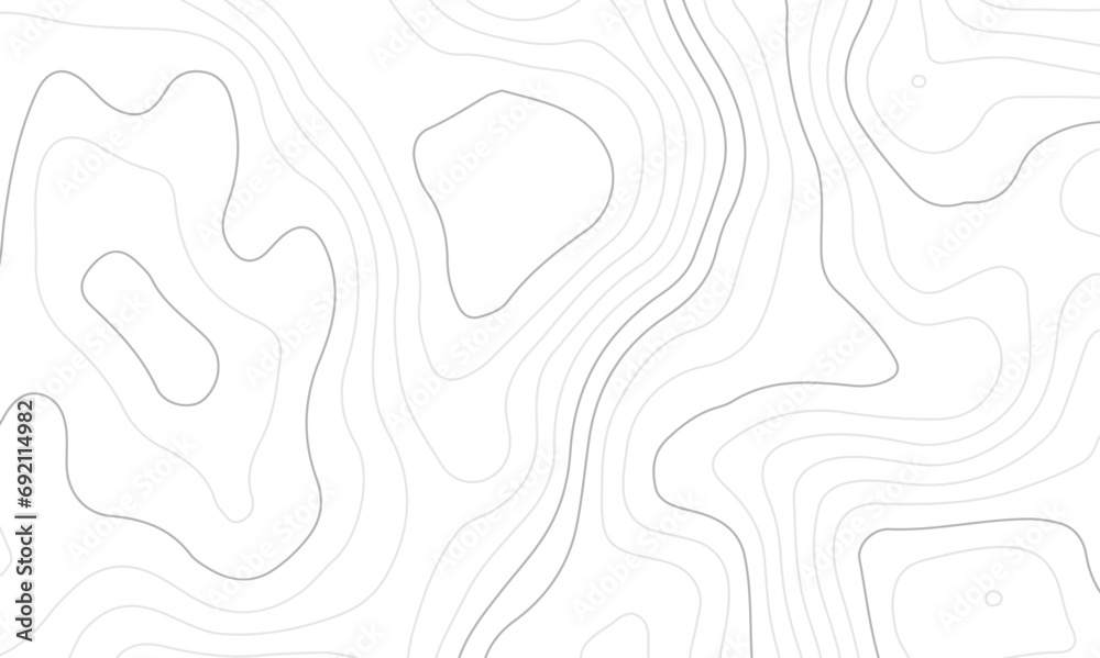 Abstract wave curved lines topographic contours map background. Abstract geographic wavy and curve grid lines map background. Abstract wave curved lines topographic contours map background. Abstract geographic wavy and curve grid lines map background.