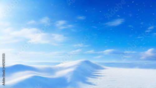landscape with snow © ISMAIL