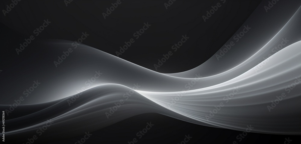 A sliver of light pierces the gray abstract background. A sliver of light pierces the gray abstract background.