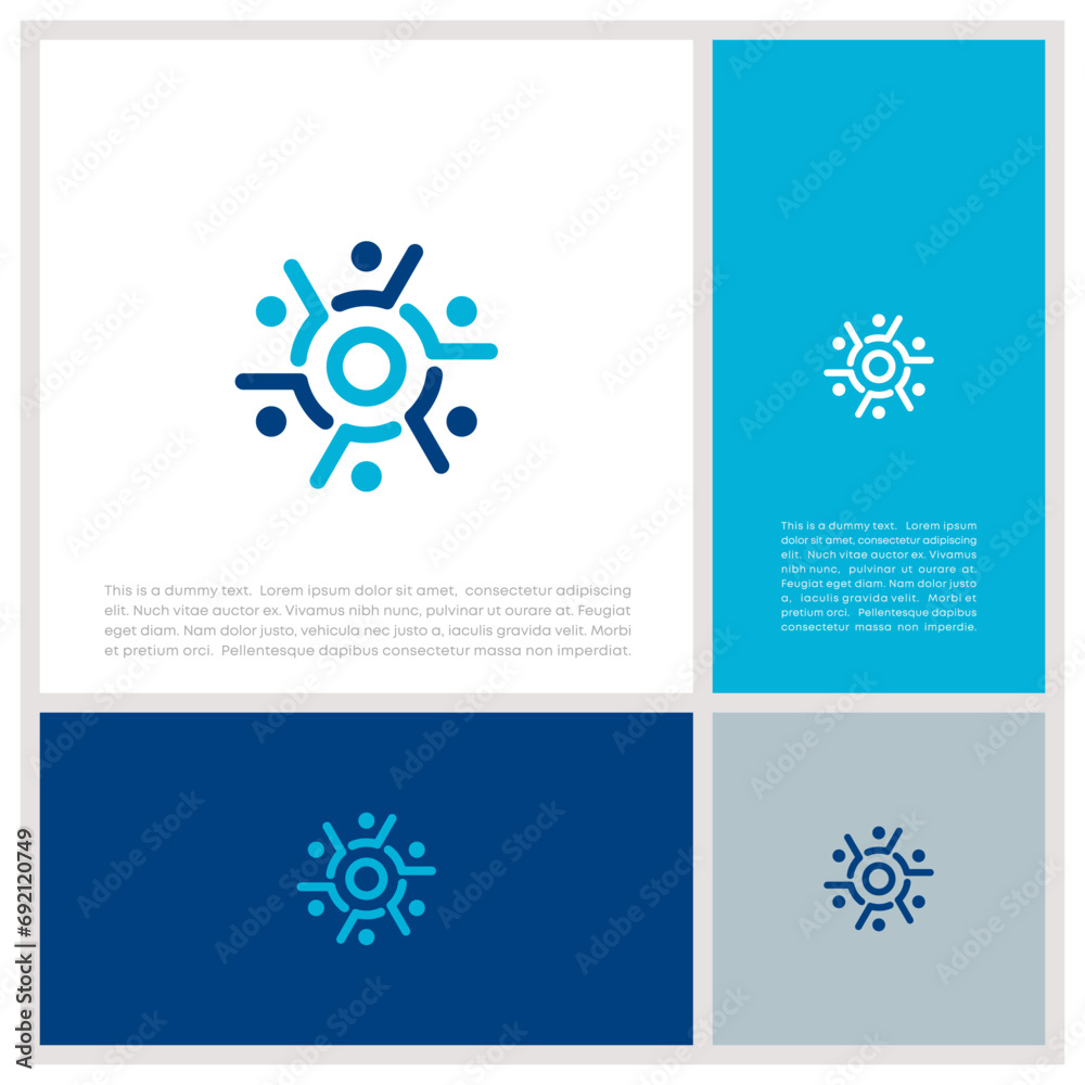 Human Resources Consulting Company, Global Community Logo Human Resources Consulting Company, Global Community Logo