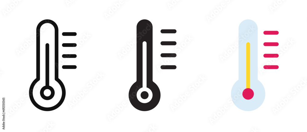 Temperature icon Temperature icon