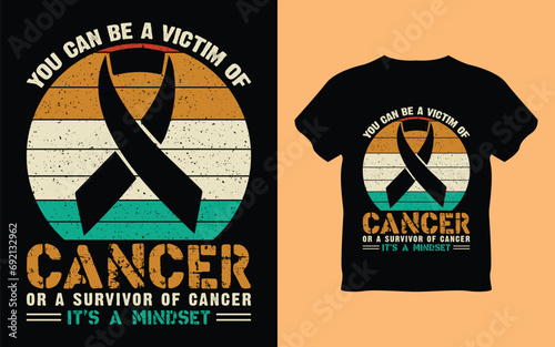 Vector in a world where be anything be kind breast cancer awareness t-shirt design premium vector
