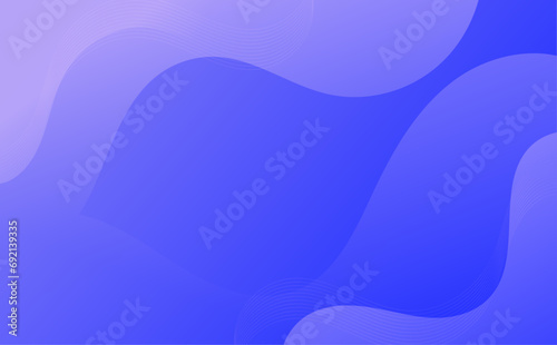 Abstract blue wavy business style background, Blue background © Deny