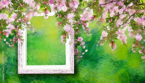 tree branch flower photo overlays summer spring painted frame s photo art