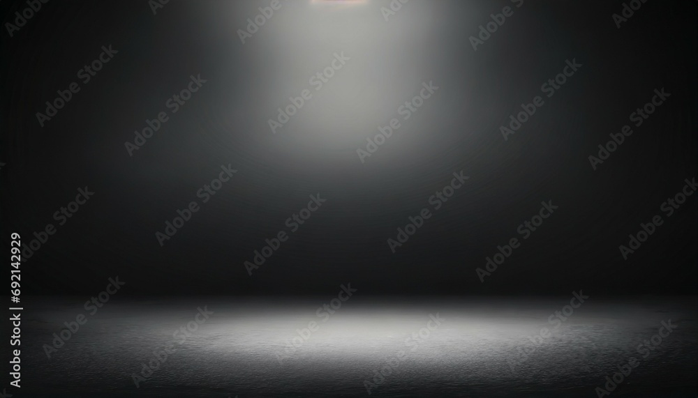 empty dark black room background black gradient texture for display your product