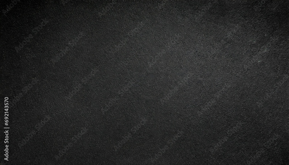 abstract black grainy paper texture background or backdrop empty asphalt road surface for decorative design element dark material textured for presentation template - obrazy, fototapety, plakaty 