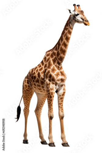 Giraffe, isolated no background