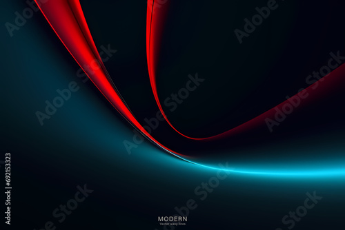 Abstract Dark Red Background. colorful wavy design wallpaper. creative graphic 2 d illustration. trendy fluid cover with dynamic shapes flow.