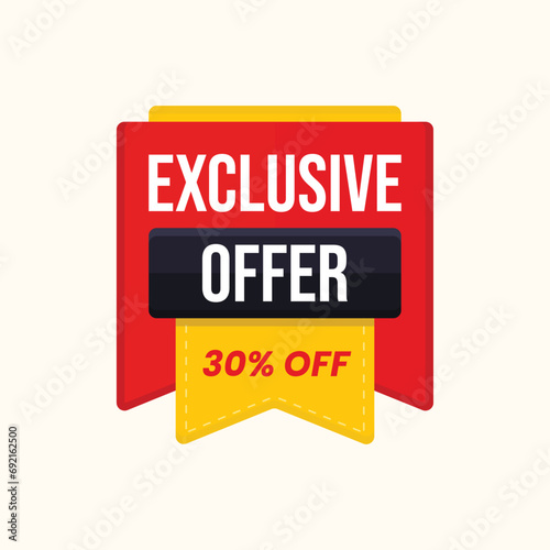 exclusive offer 30 off label clipart flat design