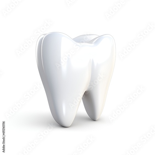 Pristine Dental Icon on White Background