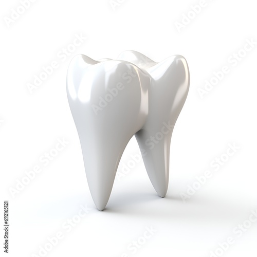 Pristine Dental Icon on White Background