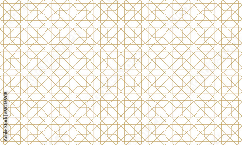 Seamless geometric pattern in authentic arabian style.