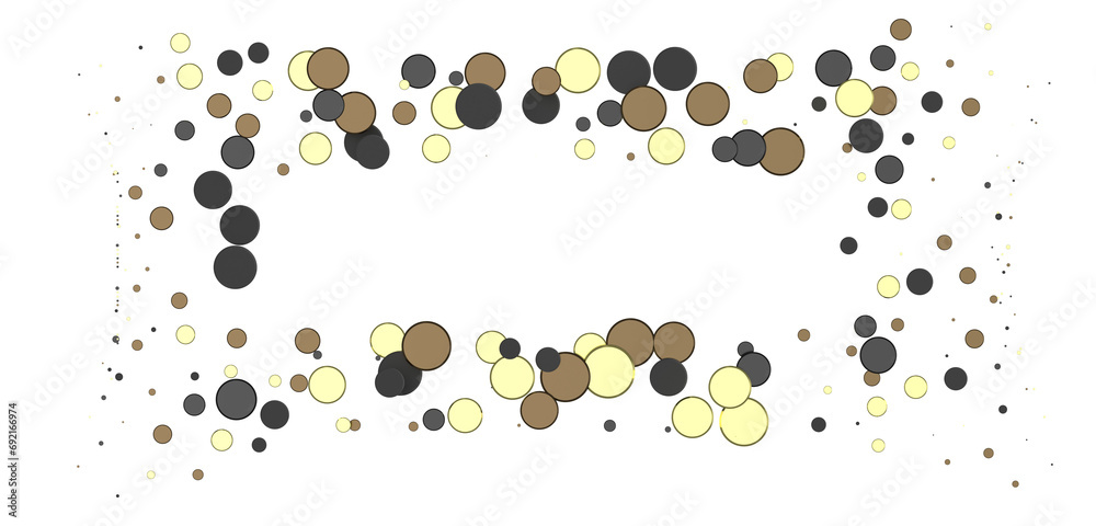 Radiant Revelry: Enthralling 3D Illustration of Shining gold Confetti Radiant Revelry: Enthralling 3D Illustration of Shining gold Confetti