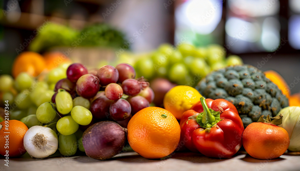 fruits and vegetables in supermarket fruits and vegetables in supermarket