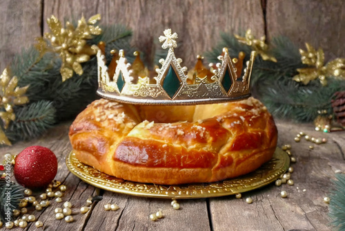 épiphanie, galette des rois photo