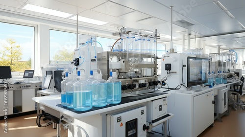 State-of-the-Art Laboratory with Modern Equipment for Scientific Research and Medical Innovation © SK