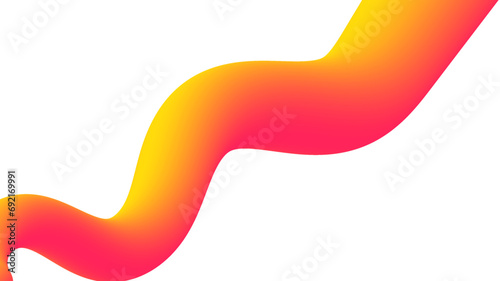 Abstract trendy 3d wavy fluid background wallpaper. Colorful gradient color 3d fluid liquid wallpaper background. Abstract 3d landing page template. Website concept, flyer, brochure, banner background