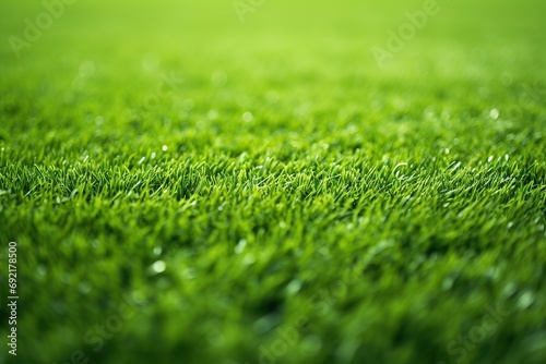 Background of green football grass