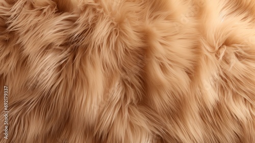 Orange fur background.