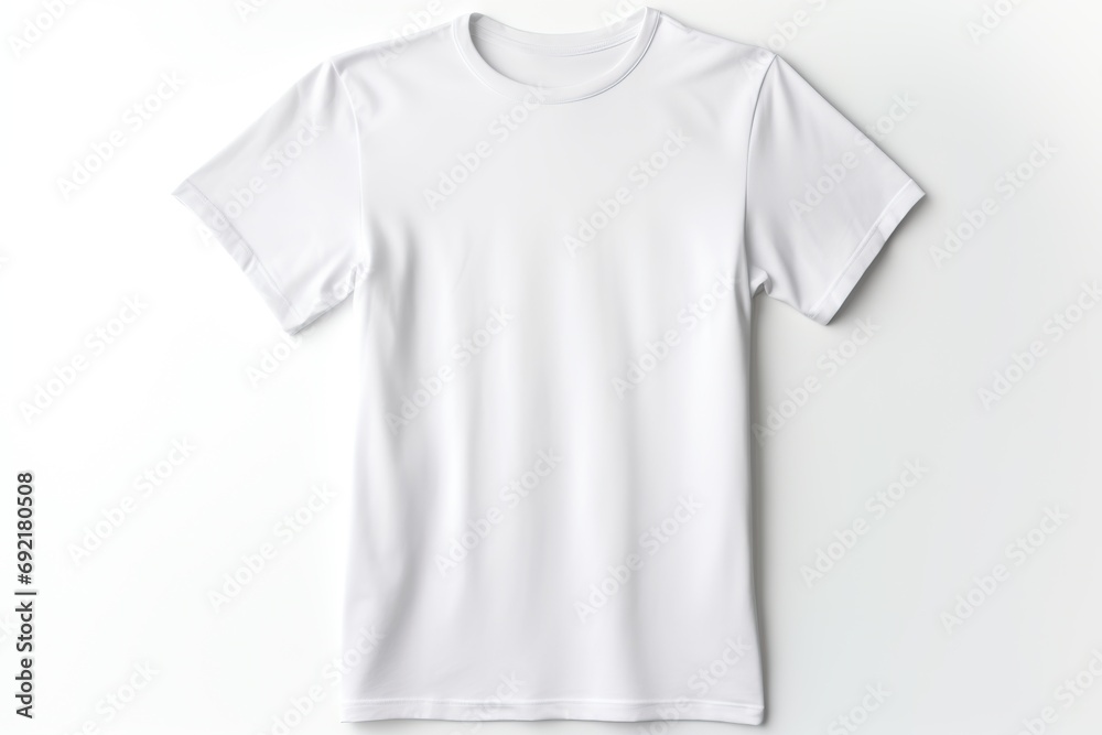 Blank t-shirt on white background Blank t-shirt on white background