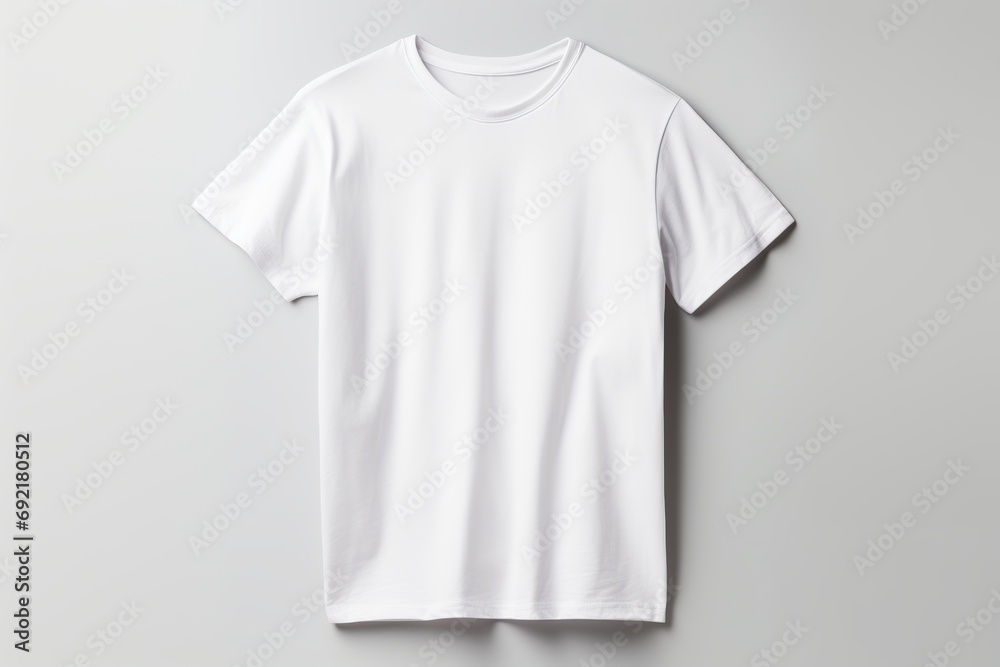Blank t-shirt on white background Blank t-shirt on white background
