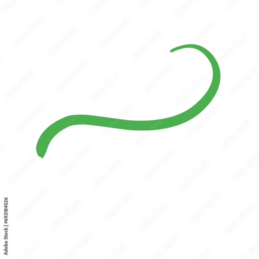 Green Swirls Swoosh Vector Green Swirls Swoosh Vector