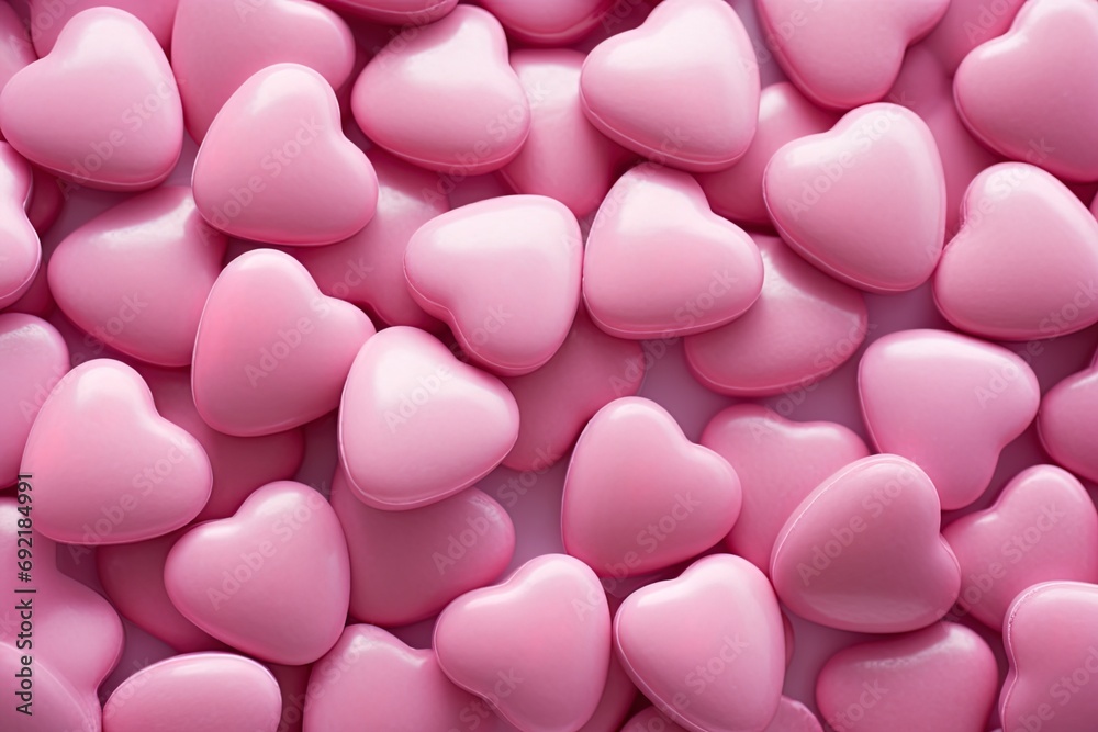 Lots of pink hearts backdrop Lots of pink hearts backdrop