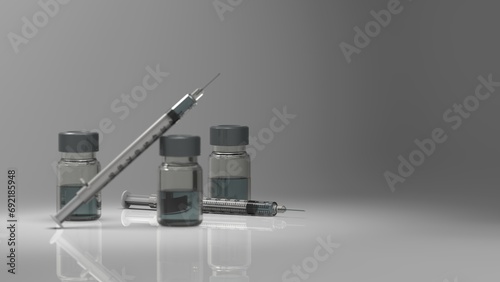 Syringe Injection Medical Healthcare Vaccination Immunization photo