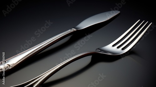Fork with meat UHD wallpaper © Ghulam