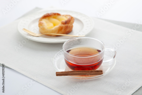 紅茶とアップルパイ