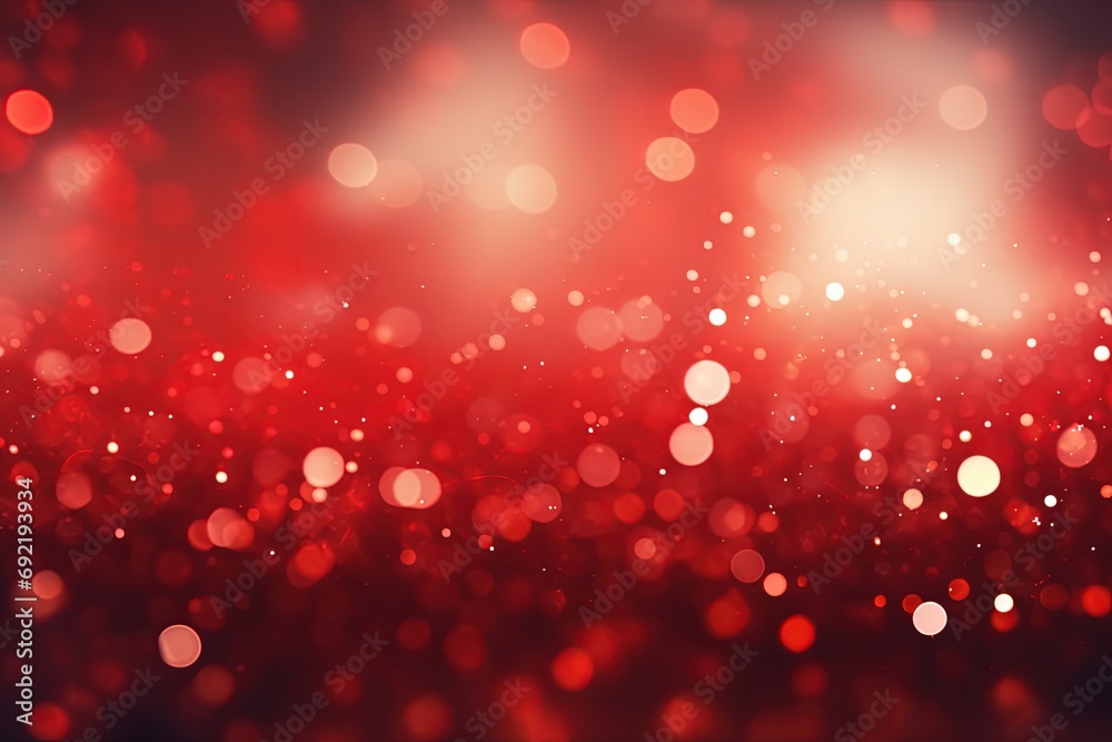 Red particles and sprinkles for a holiday celebration. Red particles and sprinkles for a holiday celebration.