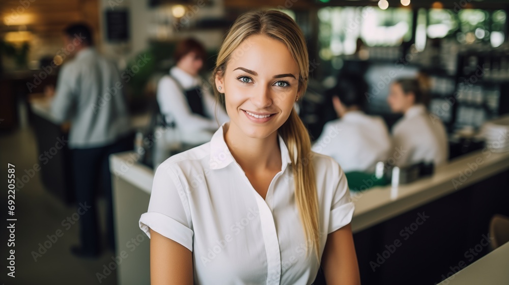 Fototapeta premium Captivated by Culinary Delights