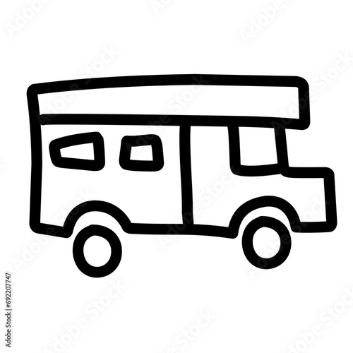 transportation line icon