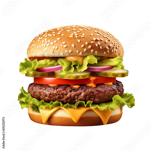 Delicious hamburgers