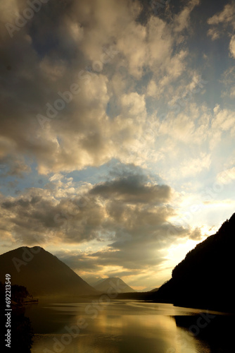 Sylvensteinspeicher Abendstimmung