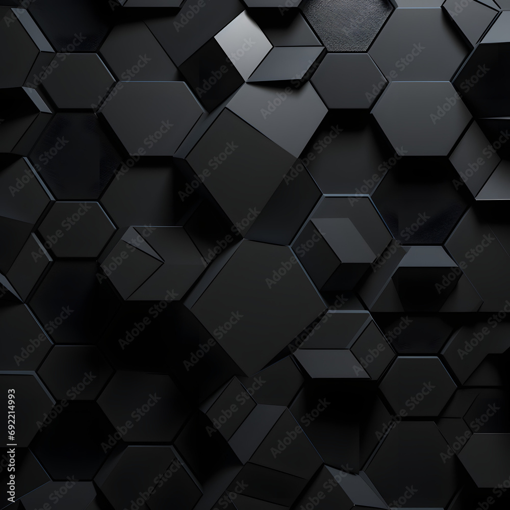 abstract background with hexagons abstract background with hexagons