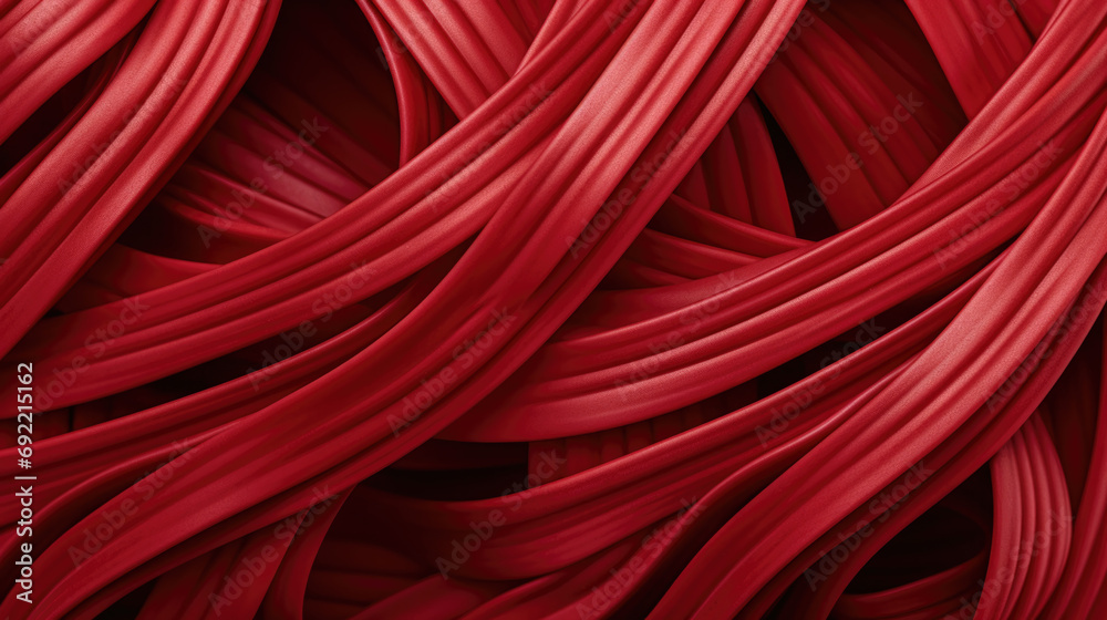 red noodle background